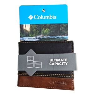 Columbia Ultimate Capacity Bifold RFID Secure Wallet